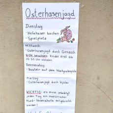 Osterhasenjagd