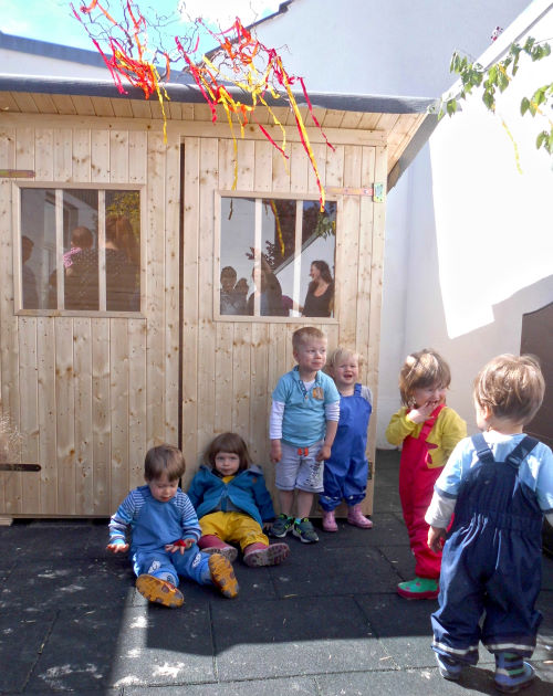 Richtfest in der Kinderkrippe MausHaus